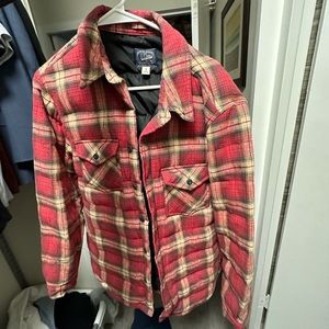 Men’s J Crew Insulated Flannel Small
